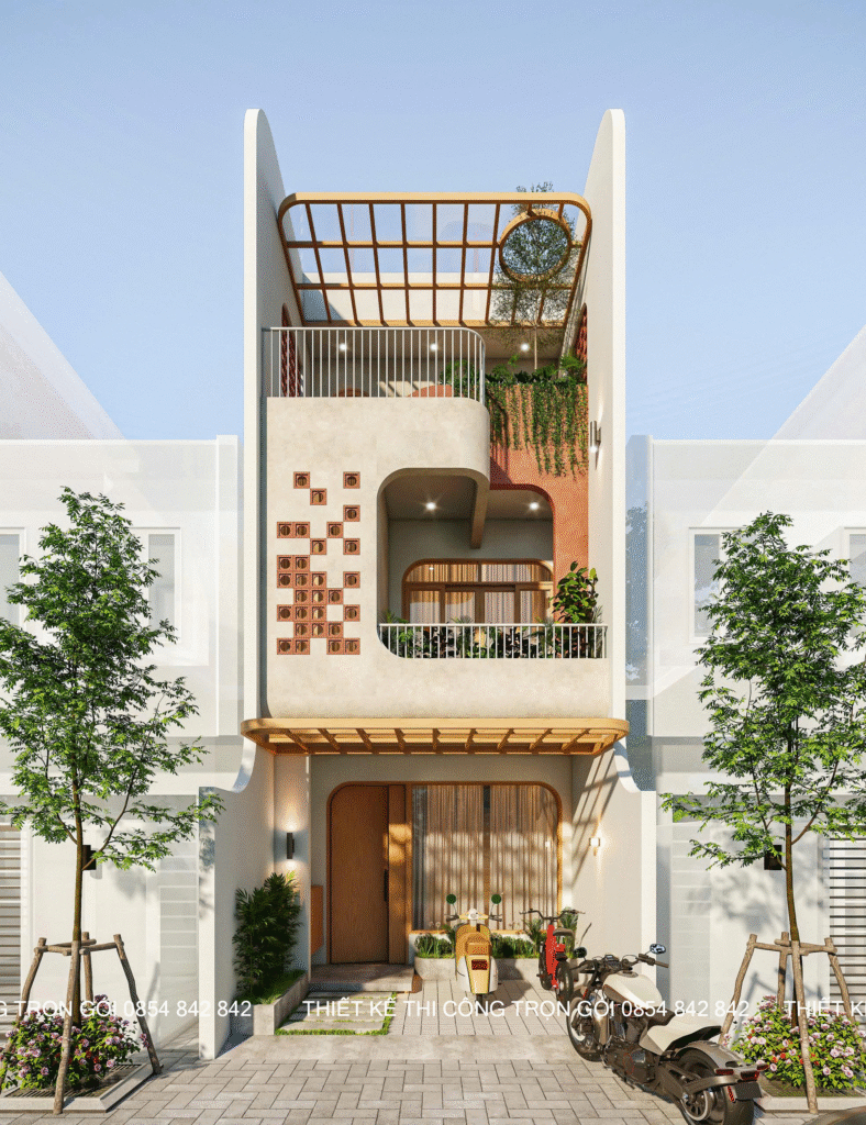 Mặt tiền hướng chính